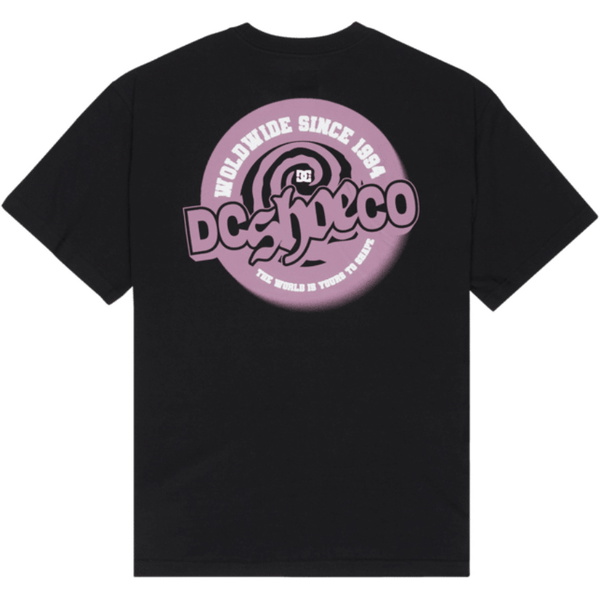 2026 DC Shoes Mens Eye Of The Storm T-Shirt EDYZT04483 - Black